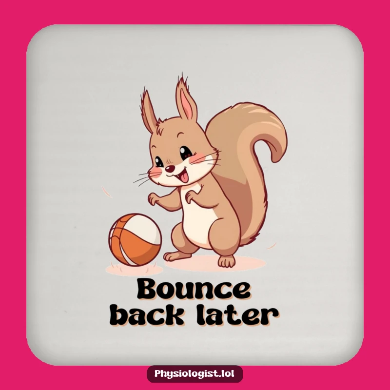 Funny Squirrel Ball Coasters: Add Playful Protection to Your Surfaces