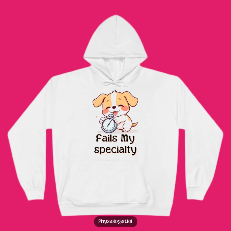 Funny Dog Tripping Hoodie - Warm Comedic Gift for Dog Lovers