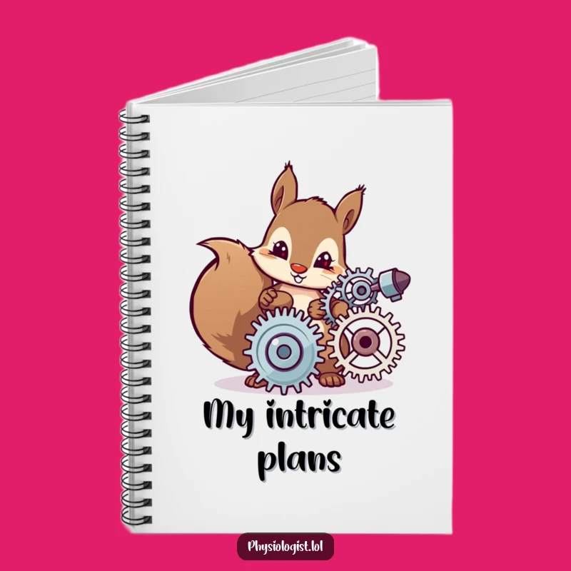 Funny Squirrel Inventor Notebook - Hilarious Journal for Brilliant Ideas!